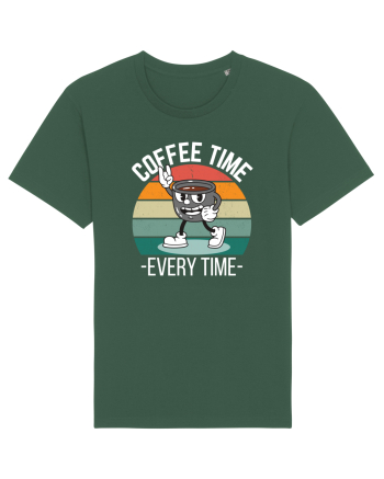 Coffee Time Every Time Bottle Green