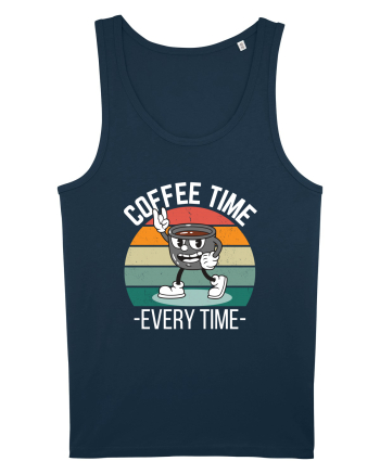 Coffee Time Every Time Navy