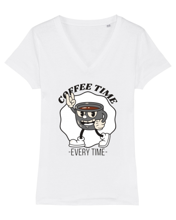 Coffee Time Every Time White