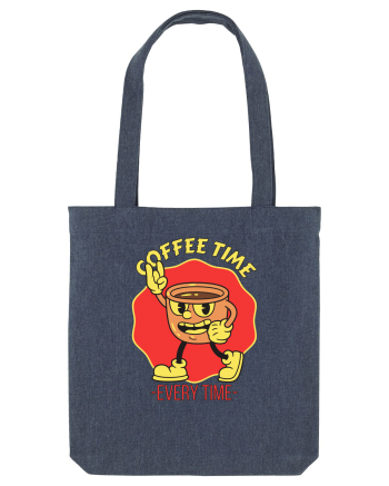 Coffee Time Every Time Midnight Blue