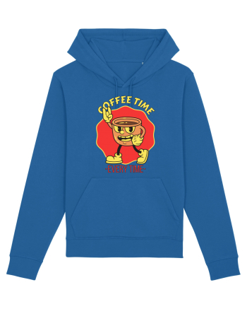 Coffee Time Every Time Royal Blue