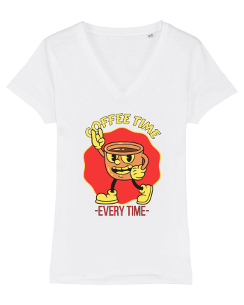 Coffee Time Every Time White