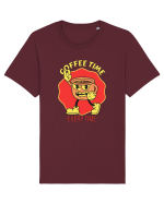 Coffee Time Every Time Tricou mânecă scurtă Unisex Rocker