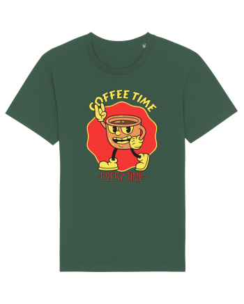 Coffee Time Every Time Bottle Green
