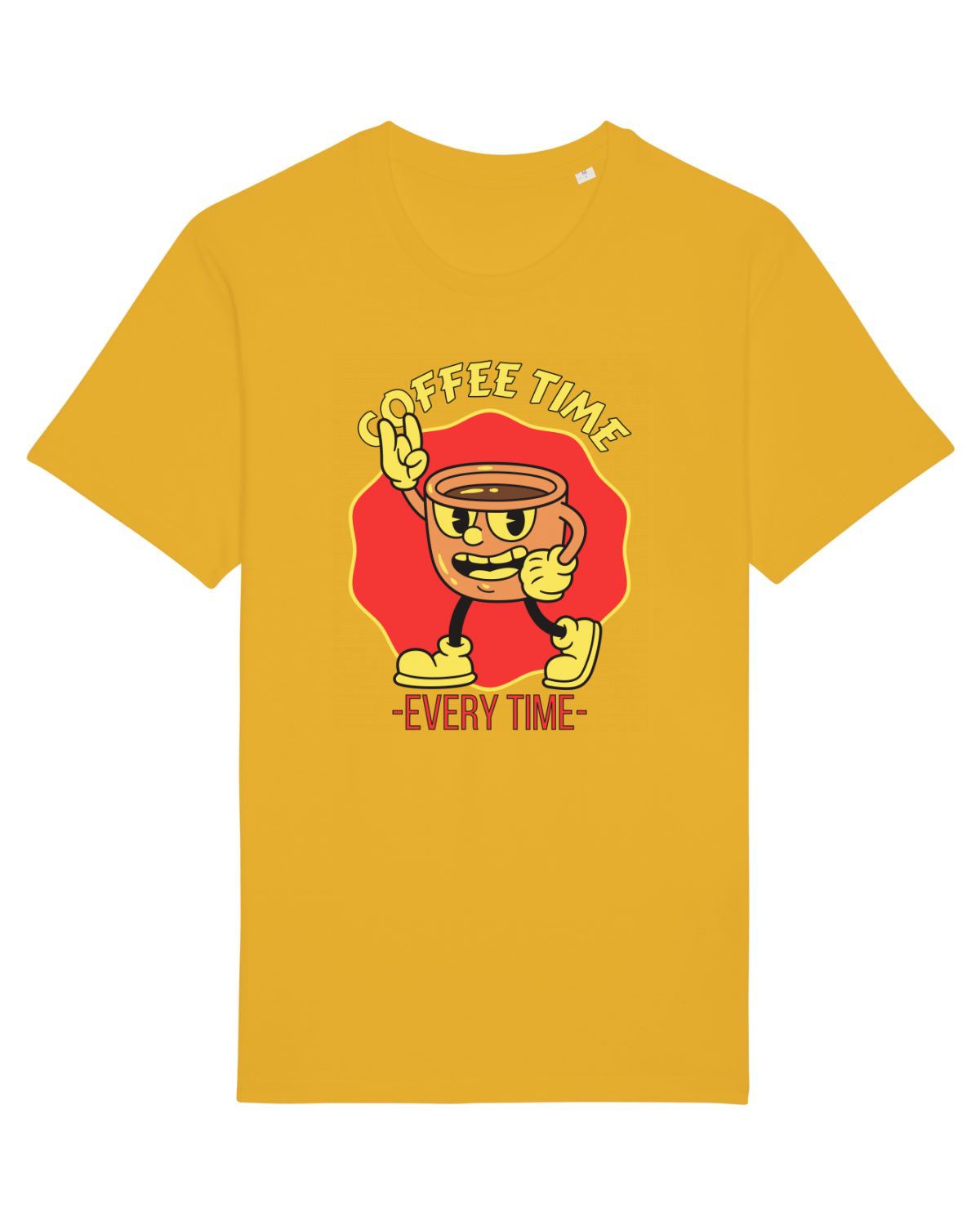 Tricou mânecă scurtă Unisex Rocker Spectra Yellow