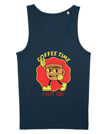 Coffee Time Every Time Navy