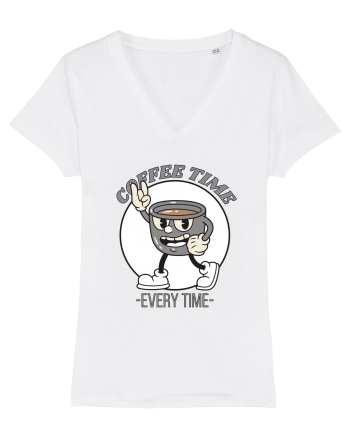 Coffee Time Every Time White