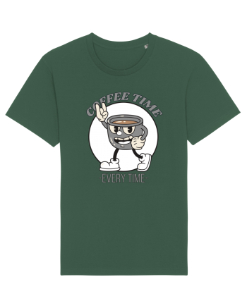 Coffee Time Every Time Bottle Green