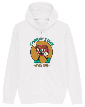 Coffee Time Every Time White