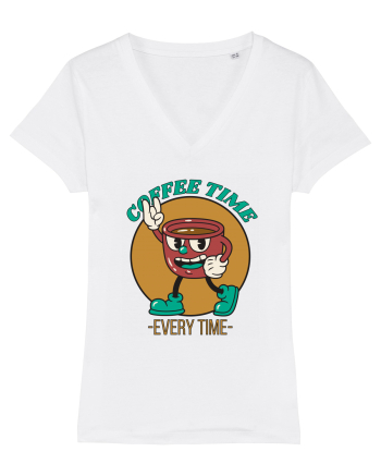 Coffee Time Every Time White