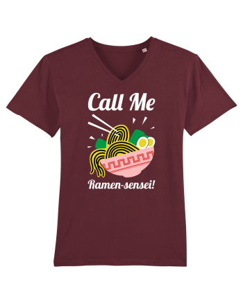 Call Me Ramen Sensei Burgundy