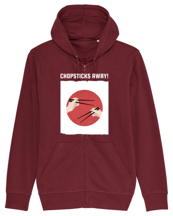 Chopsticks Away Burgundy