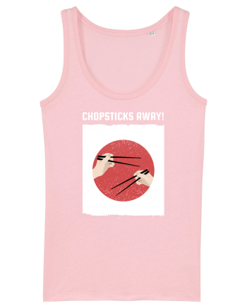 Chopsticks Away Cotton Pink