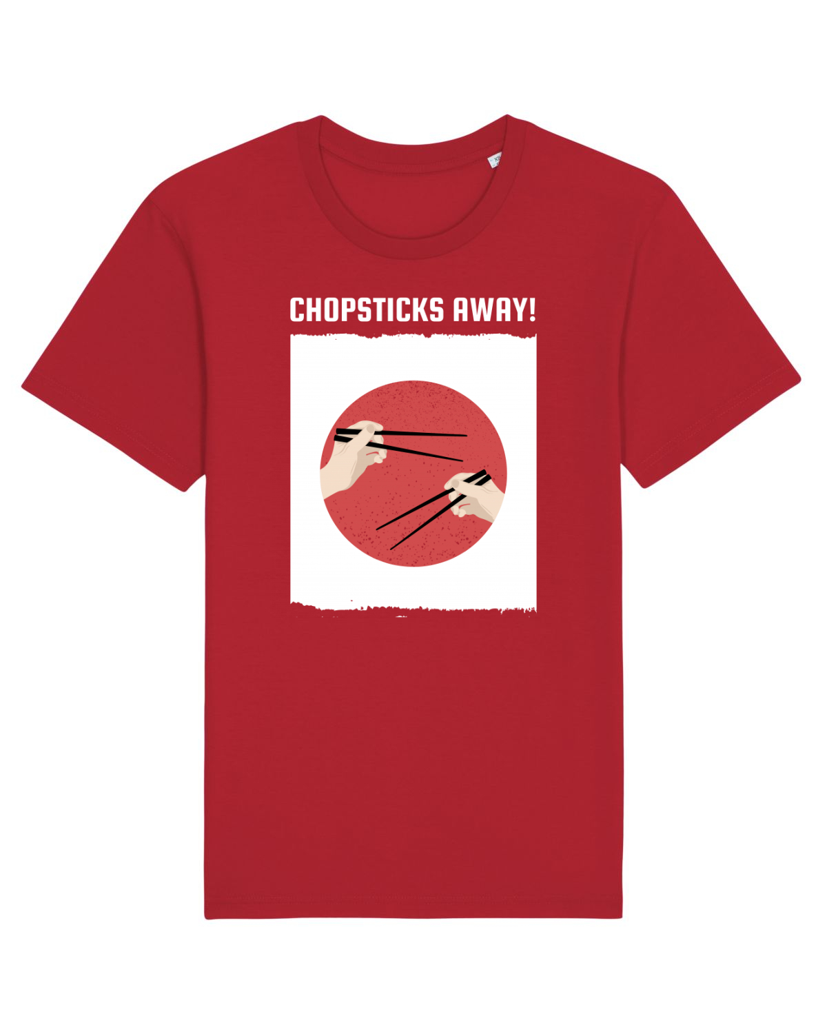 Tricou mânecă scurtă Unisex Rocker Red
