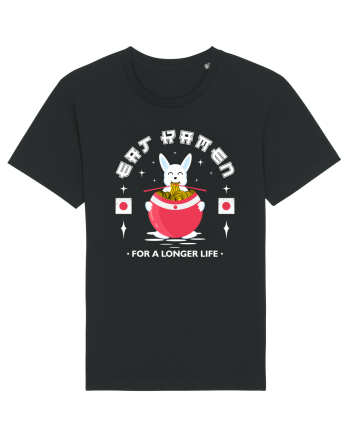 Eat Ramen for a longer life Black