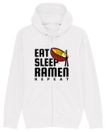 Eat Sleep Ramen Repeat Hanorac cu fermoar Unisex Connector