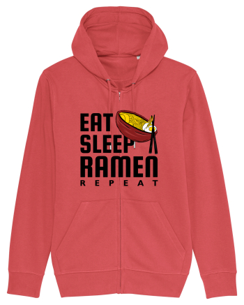 Eat Sleep Ramen Repeat Carmine Red