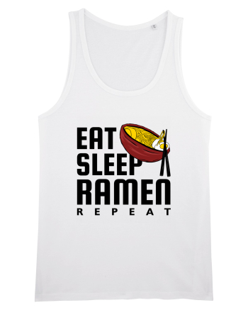 Eat Sleep Ramen Repeat White