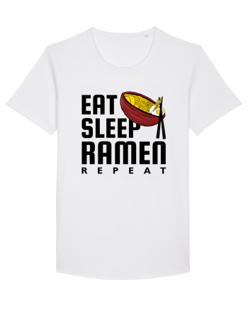 Eat Sleep Ramen Repeat White