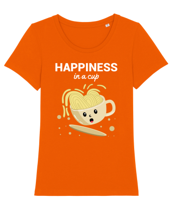 Happiness in a Cup Bright Orange