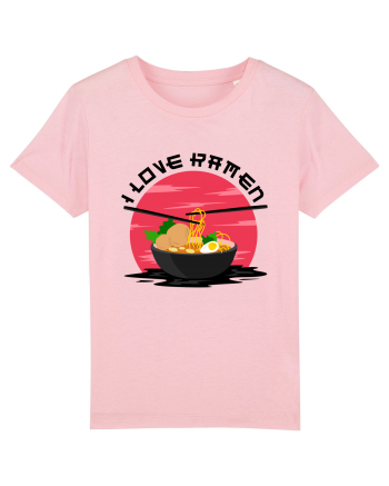 I Love Ramen Cotton Pink