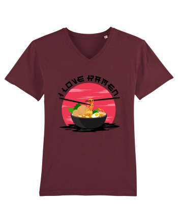I Love Ramen Burgundy
