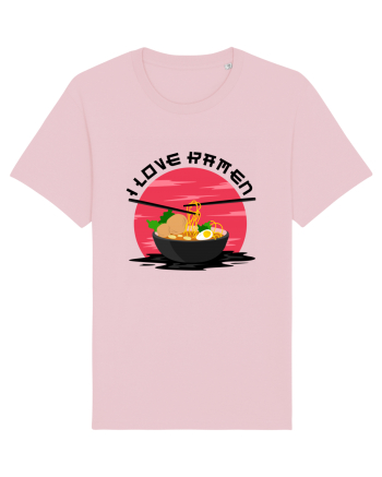 I Love Ramen Cotton Pink