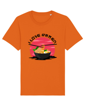 I Love Ramen Bright Orange