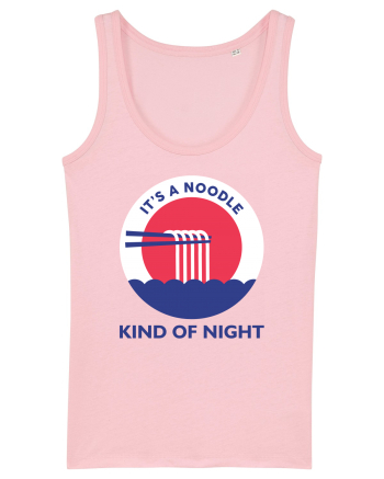 Its a Noodle Kind of Night Cotton Pink