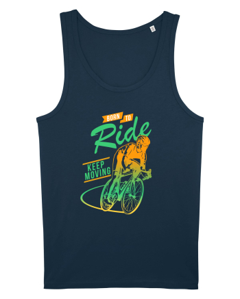 Born to Ride Navy