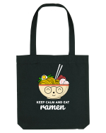Keep Calm and Eat Ramen Sacoșă textilă
