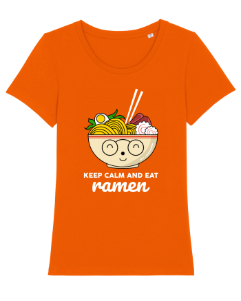 Keep Calm and Eat Ramen Bright Orange