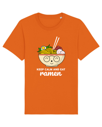 Keep Calm and Eat Ramen Bright Orange
