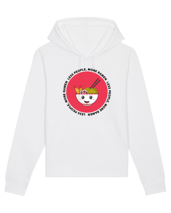 Less People More Ramen White