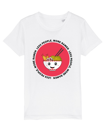 Less People More Ramen White