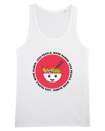 Less People More Ramen White