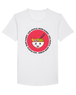 Less People More Ramen Tricou mânecă scurtă guler larg Bărbat Skater