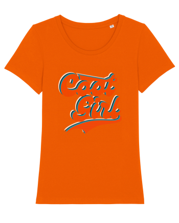 Cool Girl Bright Orange