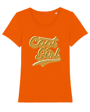 Cool Girl Bright Orange