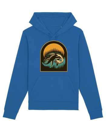 Retro Loch Ness Royal Blue