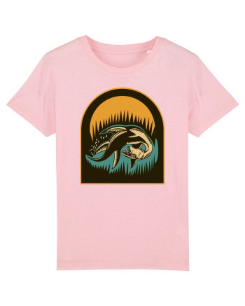 Retro Loch Ness Cotton Pink