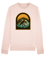 Retro Loch Ness Bluză mânecă lungă Unisex Rise