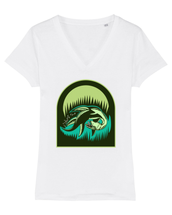 Retro Loch Ness White