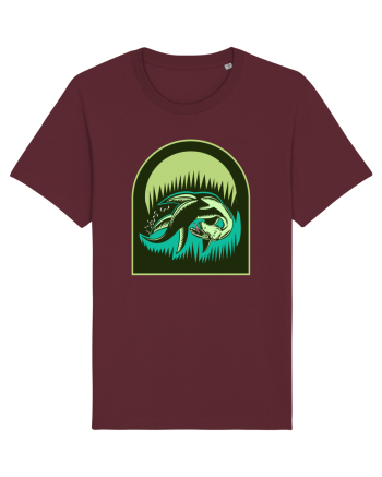 Retro Loch Ness Burgundy