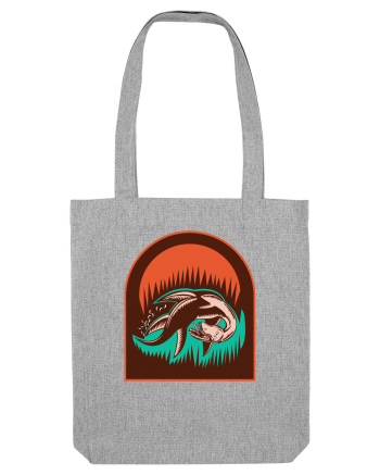 Retro Loch Ness Heather Grey