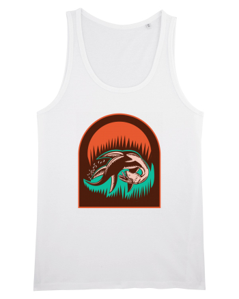 Retro Loch Ness White