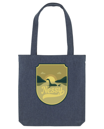 Retro Loch Ness Midnight Blue