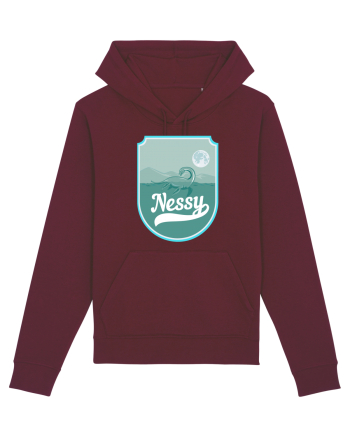 Retro Loch Ness Burgundy