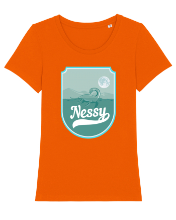 Retro Loch Ness Bright Orange