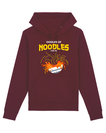 Oodles of Noodles for Me Burgundy